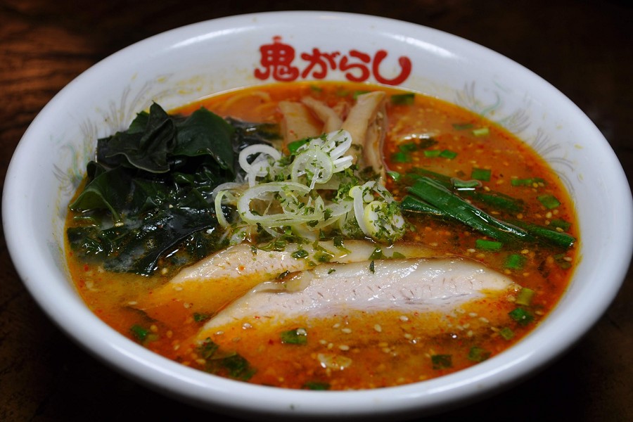 【鬼がらし岩沼店】辛味噌ラーメン小辛（税込790円）