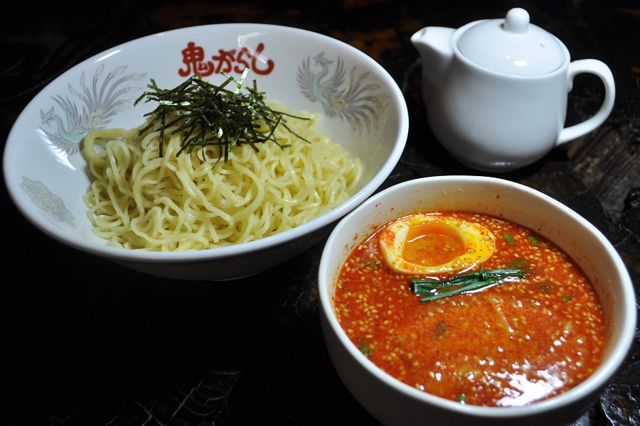 【鬼がらし岩沼店】辛みそつけ麺　超辛　1,120円（税込）
