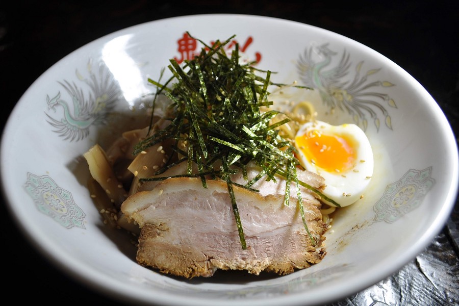 【鬼がらし岩沼店】油そば(税込870円) 【鬼がらし岩沼店】油そば(税込870円)