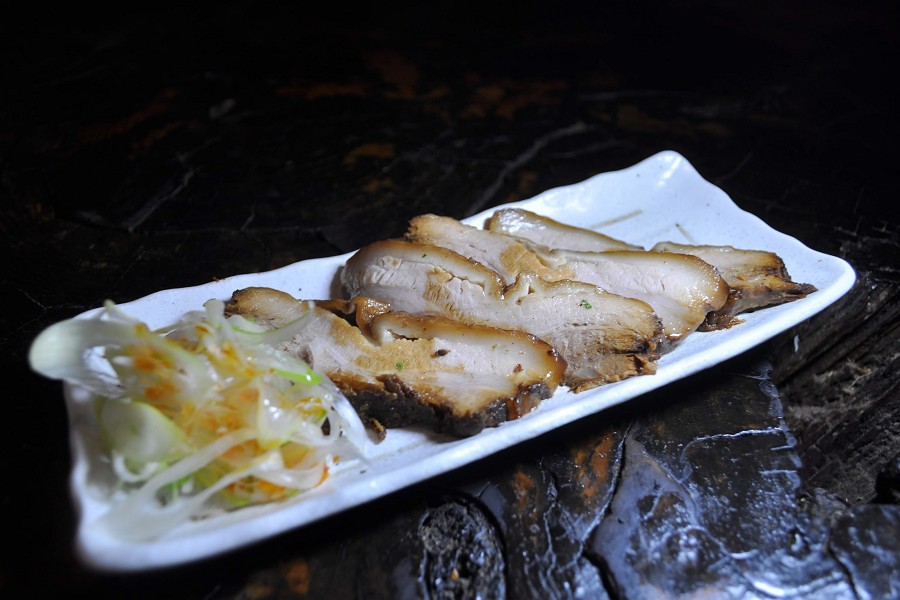 【鬼がらし岩沼店】おつまみチャーシュー　420円（税込）