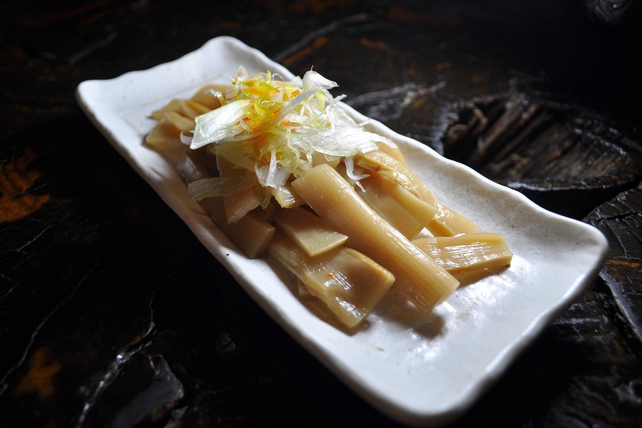 【鬼がらし岩沼店】おつまみメンマ　250円（税込）