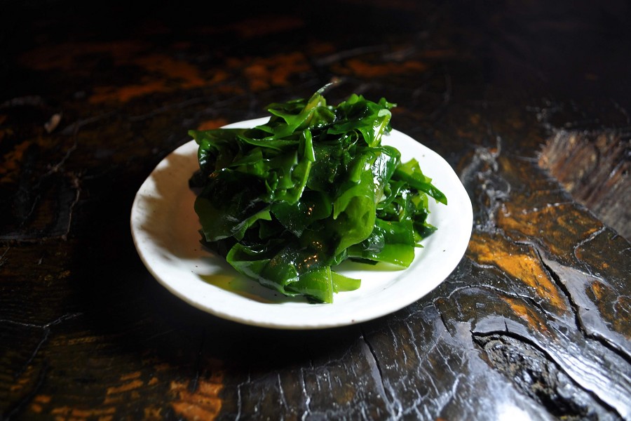 【鬼がらし岩沼店】ワカメ　100円（税込）