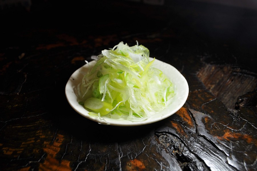 【鬼がらし岩沼店】ネギ　100円（税込）